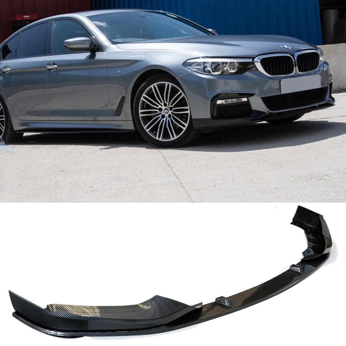 BMW 5 Series G30/G31 2017-2019 (pre-LCI) MP Front Splitter In Carbon Look –  RisperStyling