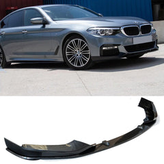 BMW 5 SERIES G30 / G31 2017-2019 (pre-lci) - MP FRONT SPLITTER - CARBON LOOK - RisperStyling