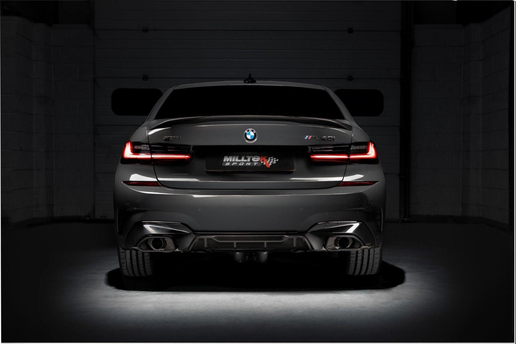 BMW G20 3 SERIES M340i X DRIVE - MILLTEK SPORT CAT BACK OPF BYPASS EXHAUST SYSTEM - RisperStyling