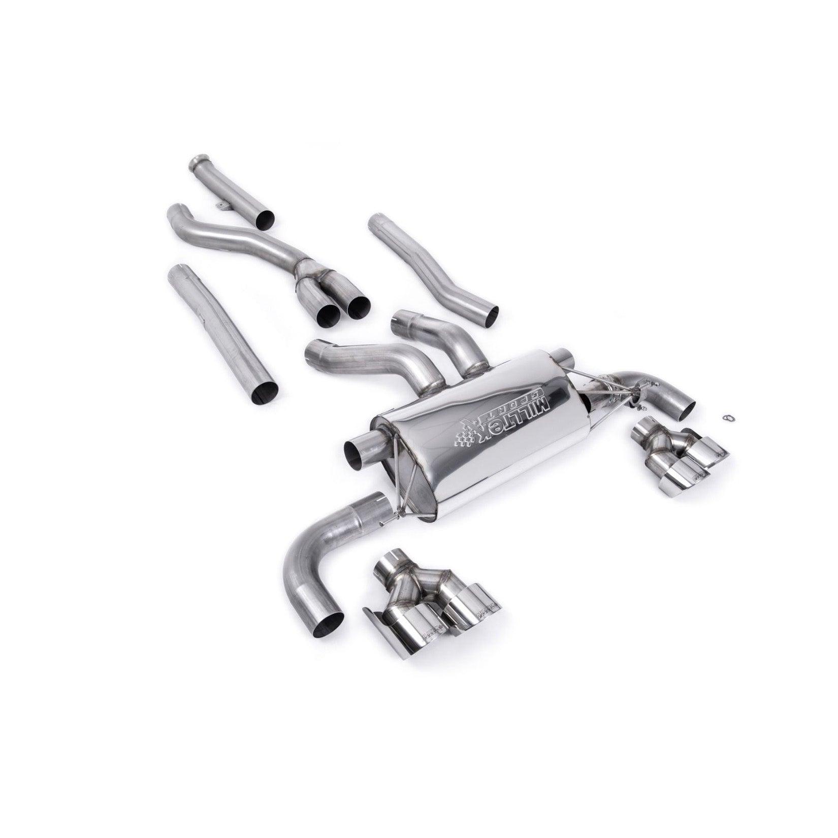 BMW G20 3 SERIES M340i X DRIVE - MILLTEK SPORT CAT BACK OPF BYPASS EXHAUST SYSTEM - RisperStyling