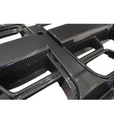 BMW G80 G81 M3 G82 G83 M4 CSL Dry Carbon Fiber Front Kidney Grill - With or Without ACC