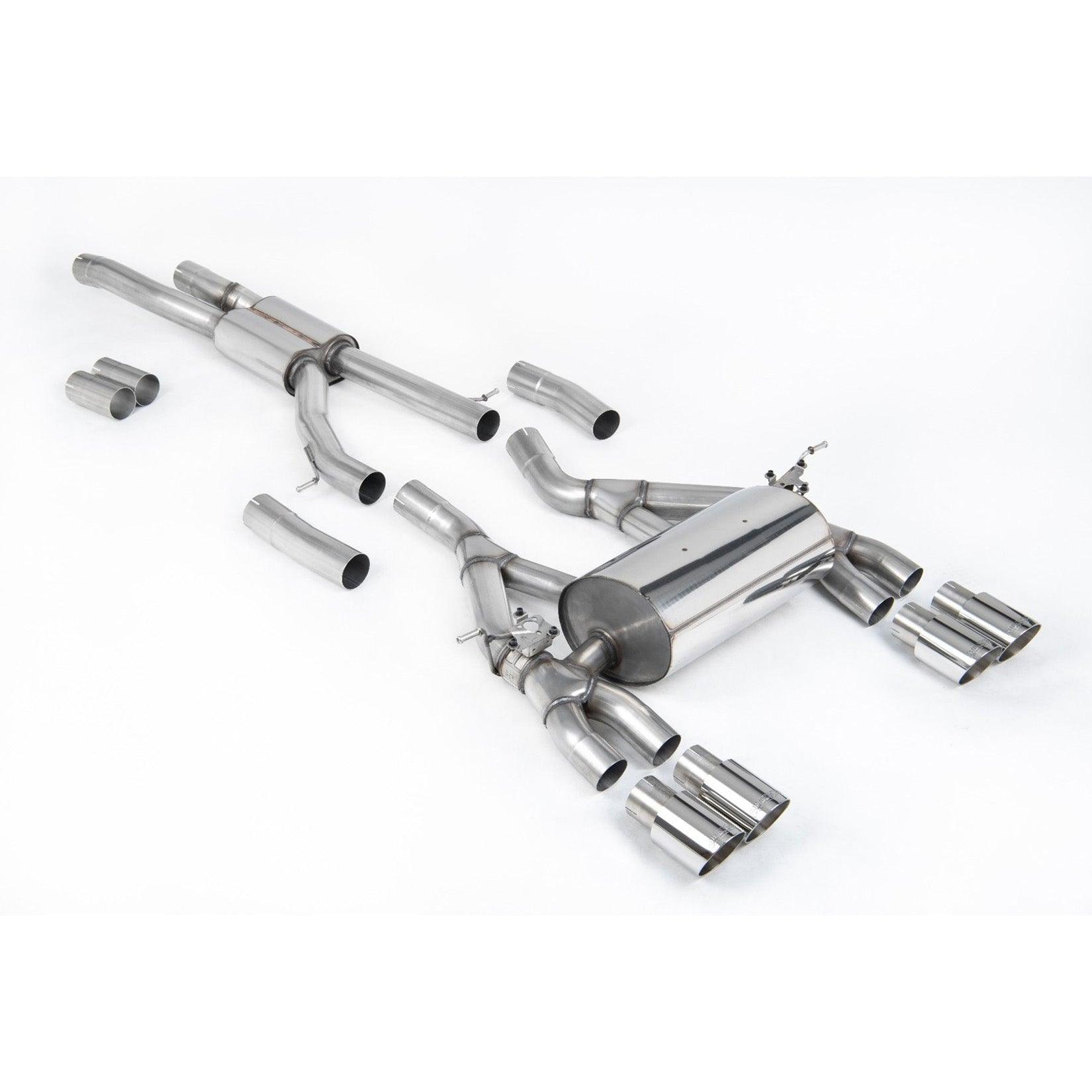 BMW M3 F80 / M4 F82 - MILLTEK SPORT CATBACK EXHAUST SYSTEM - RisperStyling