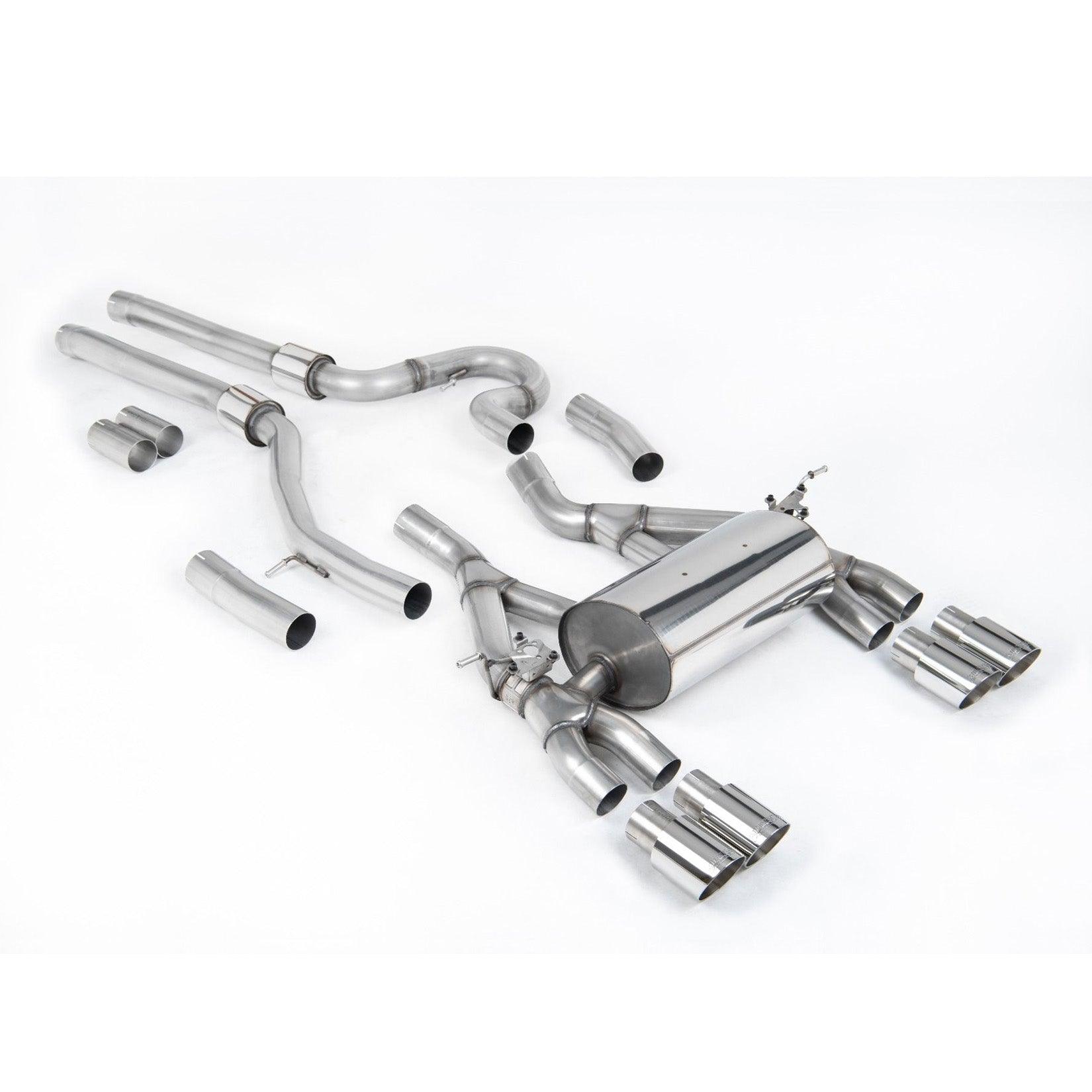 BMW M3 F80 / M4 F82 - MILLTEK SPORT CATBACK EXHAUST SYSTEM - RisperStyling