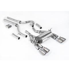 BMW M3 F80 / M4 F82 - MILLTEK SPORT CATBACK EXHAUST SYSTEM - RisperStyling