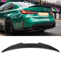 BMW M3 G80 / G20 - PRE PREG CARBON FIBRE PSM DUCK TAIL REAR SPOILER - RisperStyling