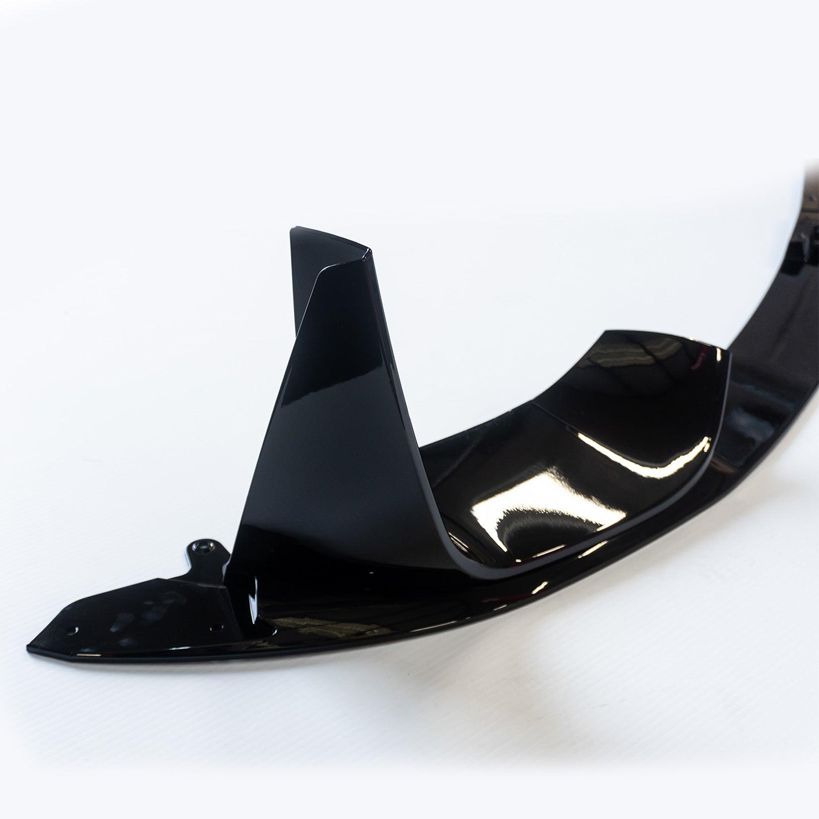BMW M3 M4 F80 F82 Front Splitter in Gloss Black