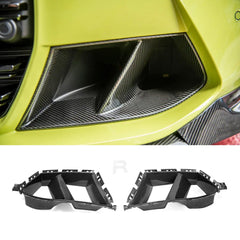 BMW M3 M4 G80 G82 G83 - PRE PREG CARBON FIBRE PERFORMANCE STYLE FRONT INTAKE DUCTS - RisperStyling
