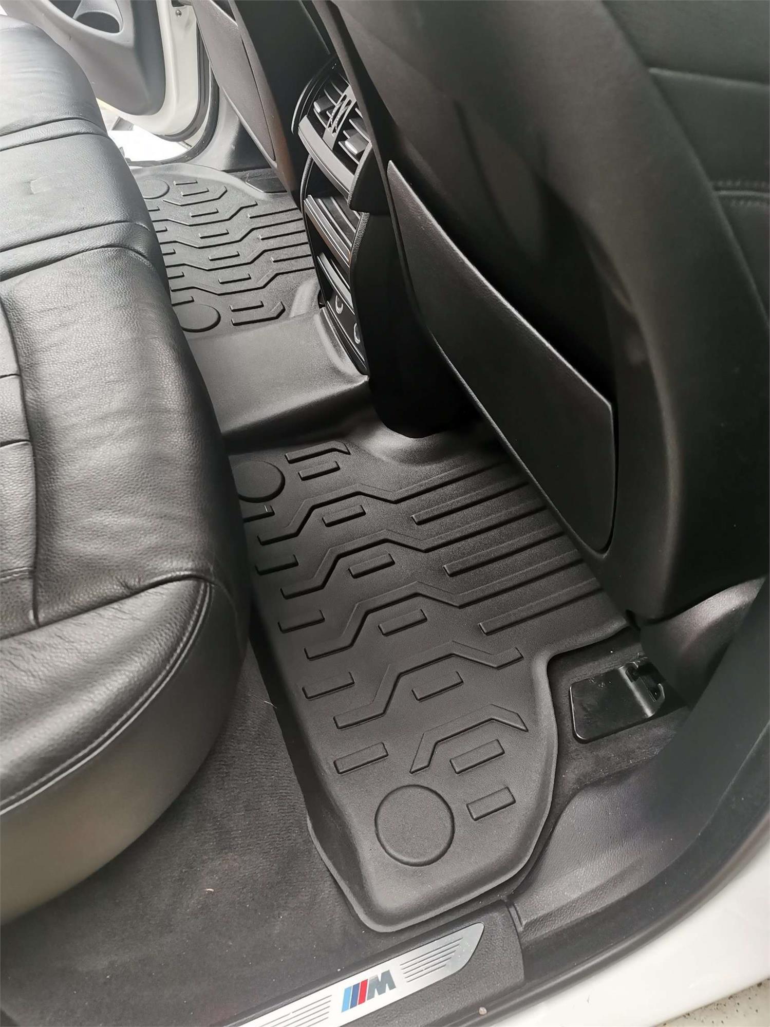 BMW X5 F15 2013-2018 3D FULLY TAILORED MATS 3-PC IN BLACK – MUDBLOCK - RisperStyling
