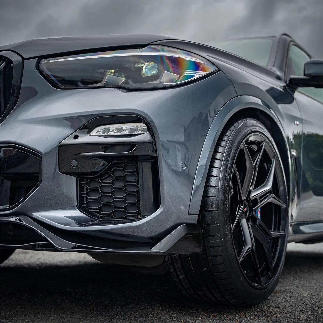 Bmw X5 G05 M Sport 2018 - 2022 - Black Knight Aero Kit Full - With Grill & Mirror Caps