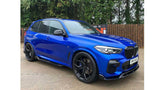 BMW X5 G05 M Sport 2018 - 2022 - Black Knight Front Splitter in Gloss Black