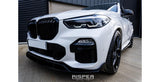 BMW X5 G05 M Sport 2018 - 2022 - Black Knight Front Splitter in Gloss Black