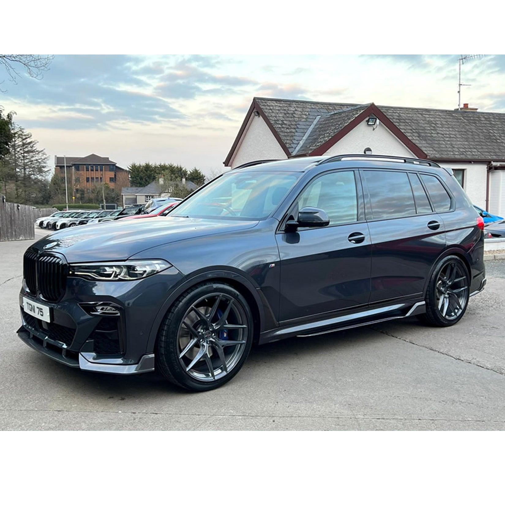 BMW X7 G07 (2018-2022 pre-facelift) Black Knight Aero Kit Carbon Look - RisperStyling