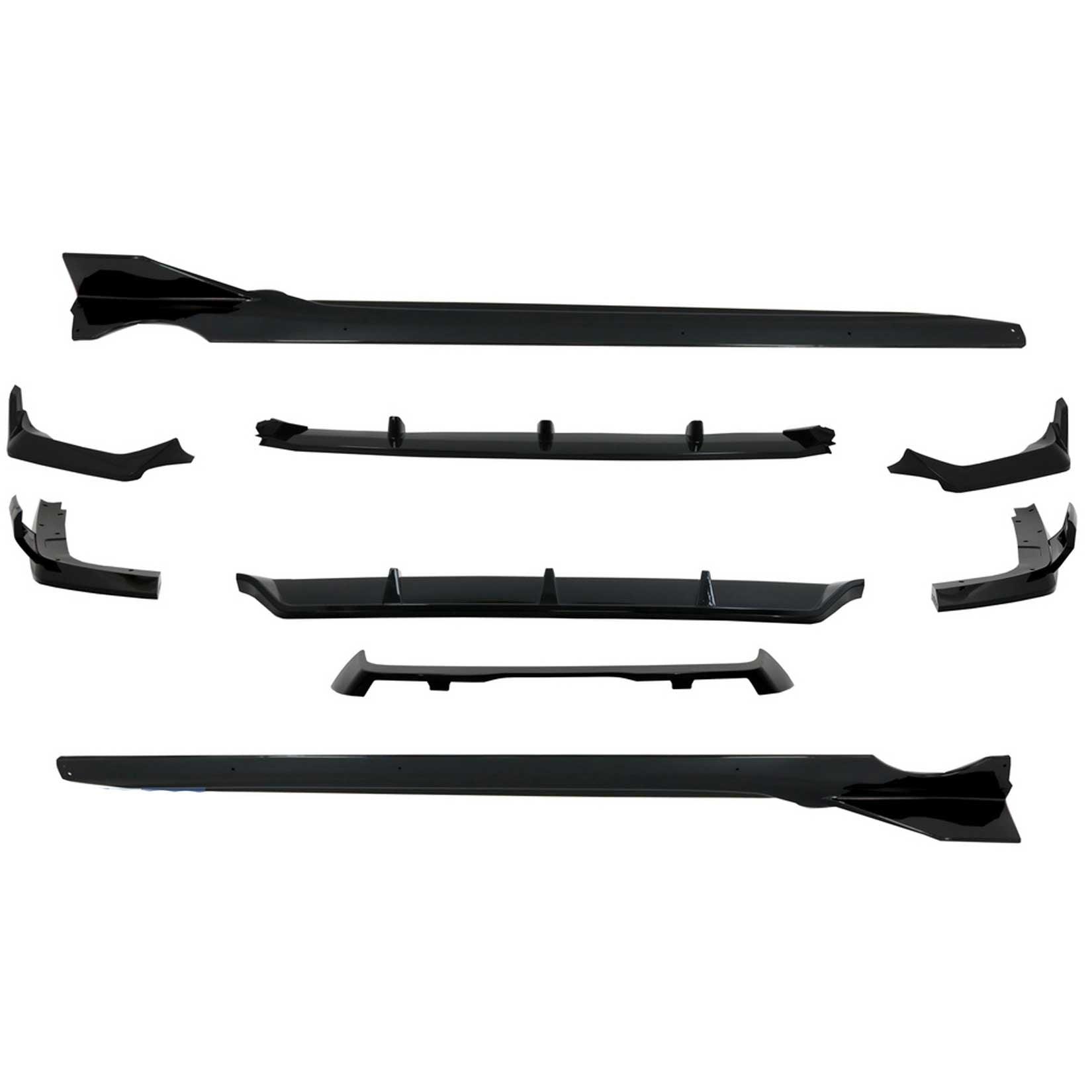 BMW X7 G07 M Sport (2018 - 2022 Pre - LCI) Black Knight Aero Kit in Gloss Black