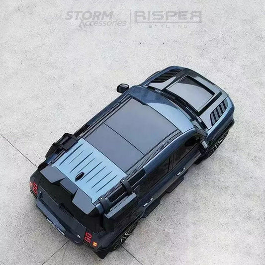 LAND ROVER DEFENDER L663 90 & 110 2020 ON - DUCKTAIL REAR SPOILER IN GLOSS BLACK - RisperStyling