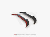 FORD FIESTA MK8 ST / ST LINE 2017+ - MAXTON REAR SPOILER CAP V3 - GLOSS BLACK