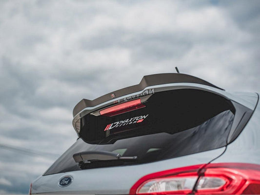 FORD FIESTA MK8 ST / ST LINE 2017+ - MAXTON REAR SPOILER CAP V3 - GLOSS BLACK