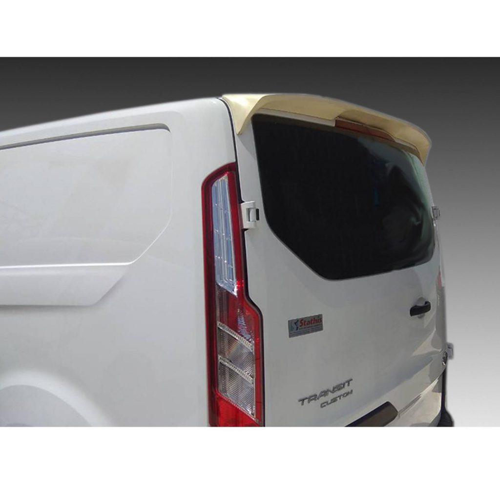 FORD TRANSIT CUSTOM 2012 ON – REAR SPOILER TAILGATE - PAINTED OR UNPAINTED - RisperStyling