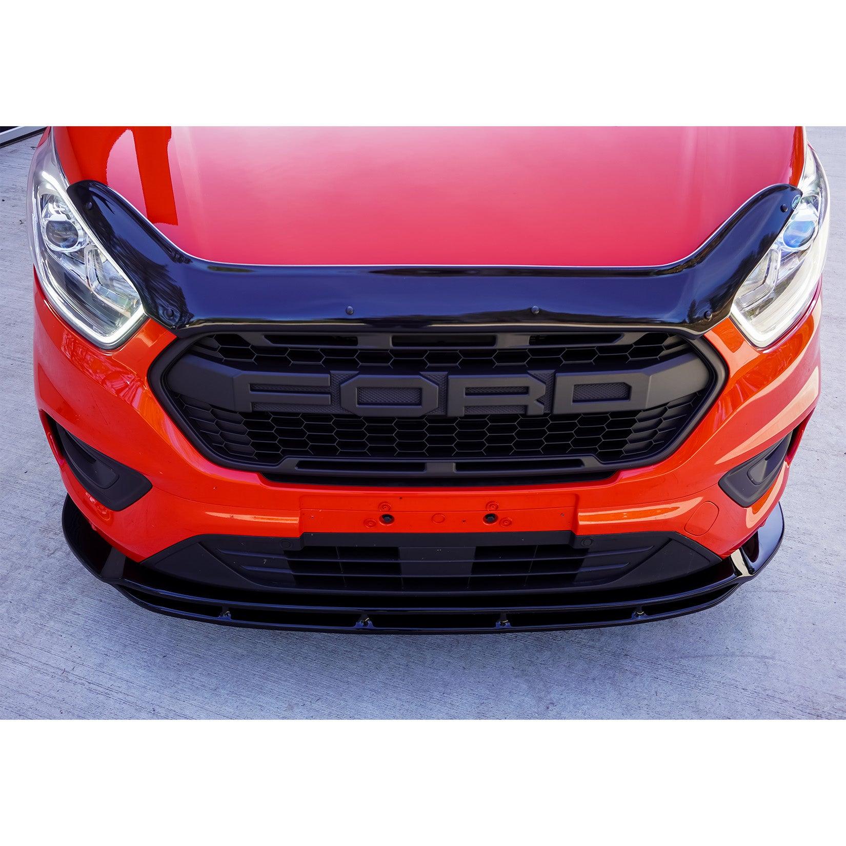 FORD TRANSIT CUSTOM 2018 ON STX FRONT SPLITTER SPOILER - RisperStyling