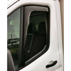 FORD TRANSIT MK8 2013 ON – W106 – STX INTERNAL WIND DEFLECTORS – 2PCS – CLIP ON - RisperStyling