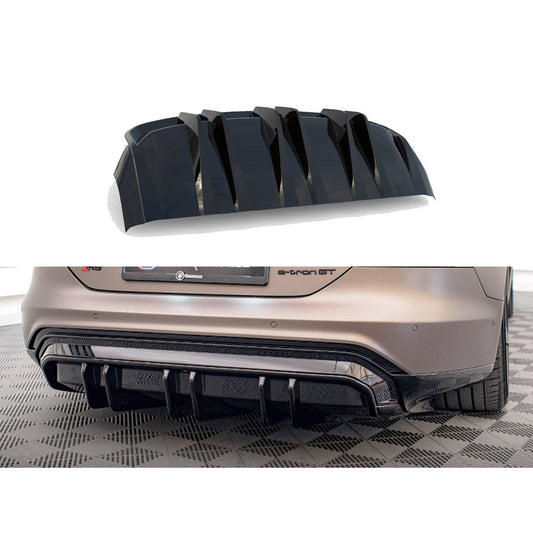 AUDI E-TRON GT / RS GT 2021+ - MAXTON REAR DIFFUSER IN GLOSS BLACK - RisperStyling