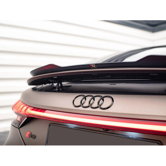 AUDI E-TRON GT / RS GT 2021+ - MAXTONREAR SPOILER CAP IN GLOSS BLACK - RisperStyling