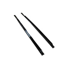 LAND ROVER DEFENDER 90 L663 2020 ON OE STYLE ROOF RAILS – PAIR – IN GLOSS BLACK - RisperStyling