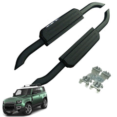 LAND ROVER DEFENDER 90 L663 2020 ON OE STYLE RUNNING BOARDS BLACK – PAIR - RisperStyling