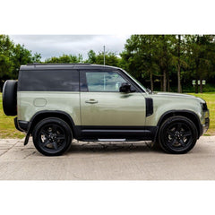 LAND ROVER DEFENDER 90 L663 2020 ON OE STYLE RUNNING BOARDS SILVER – PAIR - RisperStyling