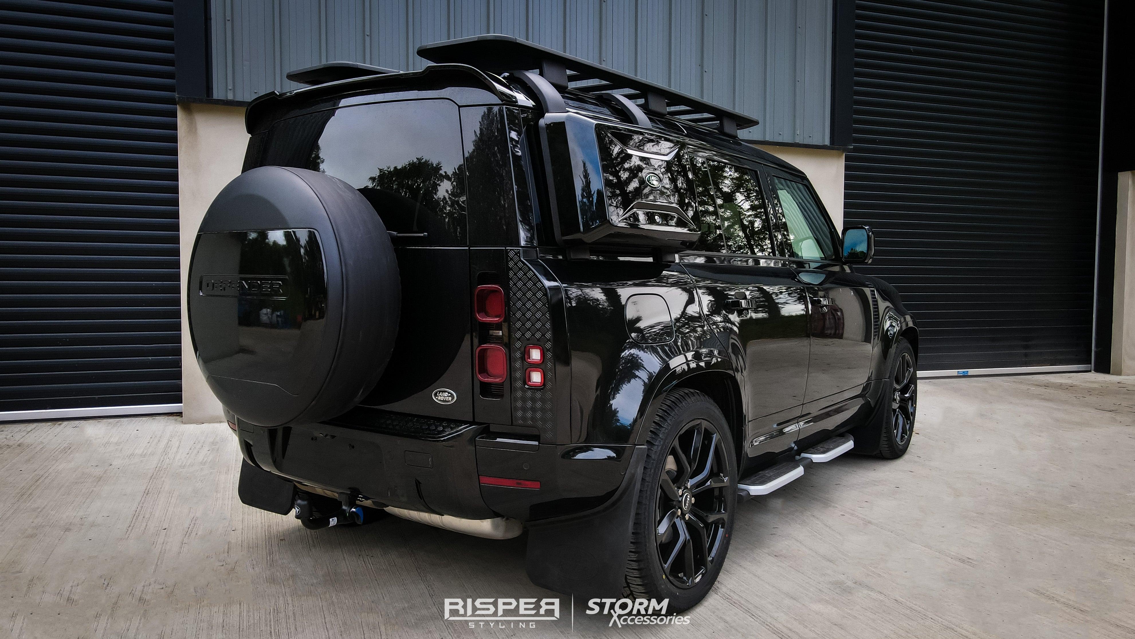 LAND ROVER DEFENDER L663 110 // 90 2020 ON - FULL EXTERIOR FRONT & REAR BLACK PACK 007 - RisperStyling