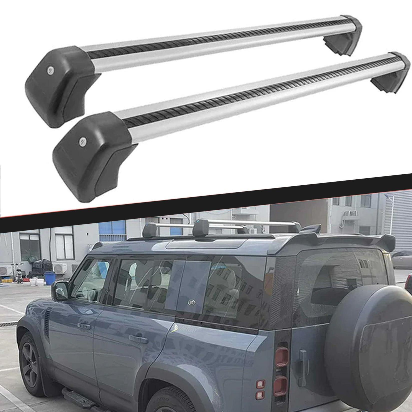 LAND ROVER DEFENDER L663 110 & 130 OEM STYLE CROSS BARS – SILVER - RisperStyling
