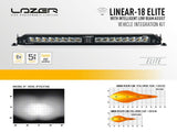 Land Rover Defender L663 2020 On – Lazer Grill Light Kit – L18 Elite with Low Beam Assist