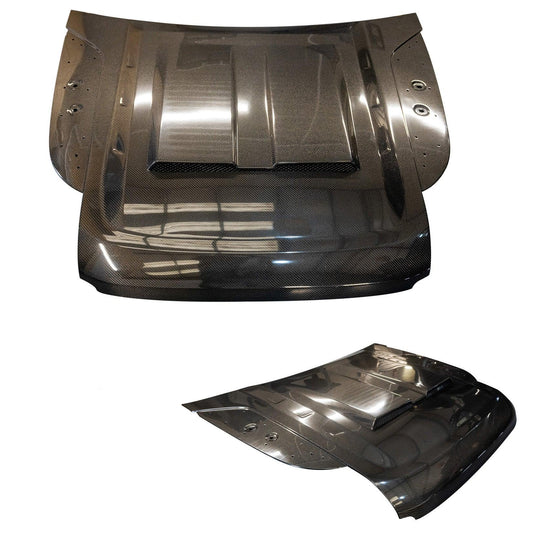 LAND ROVER DEFENDER L663 2020 ON REPLACEMENT BONNET - GENUINE CARBON FIBRE - RisperStyling