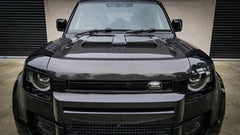 LAND ROVER DEFENDER L663 2020 ON REPLACEMENT BONNET - GENUINE CARBON FIBRE - RisperStyling