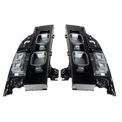 LAND ROVER DEFENDER L663 2020 ON SMOKED X REAR TAIL LIGHTS PAIR - GENUINE - RisperStyling