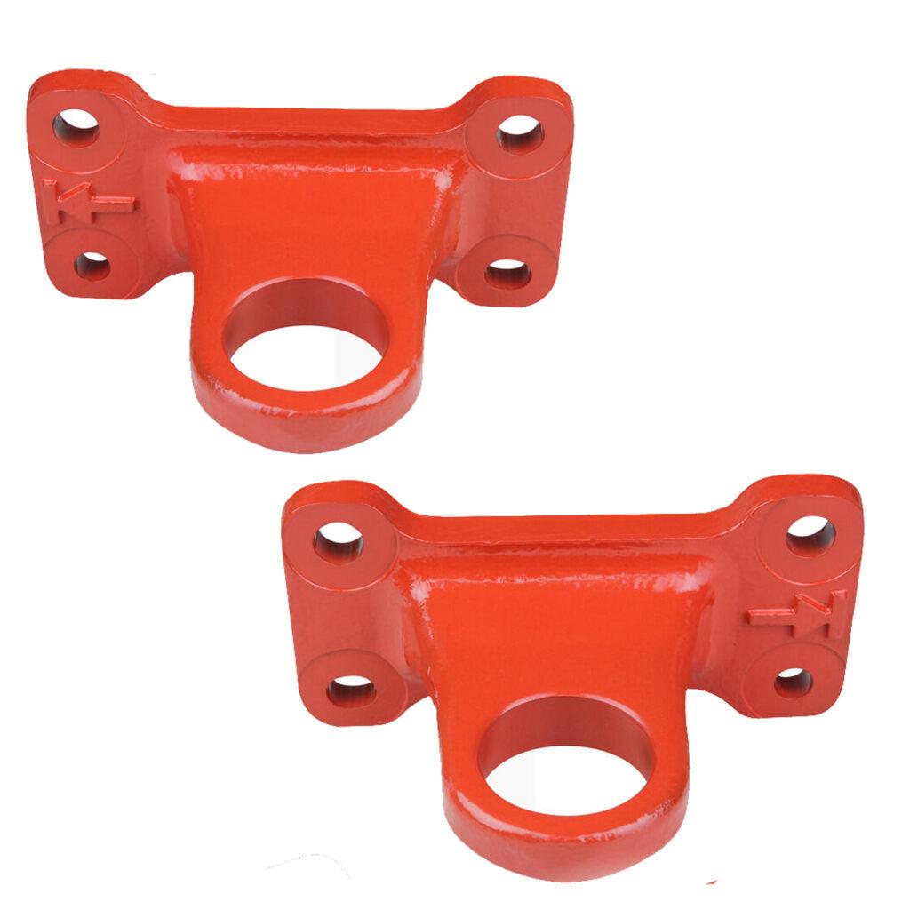 LAND ROVER DEFENDER L663 90 & 110 2020 ON OEM STYLE REAR TOW HOOK- PAIR – IN RED - RisperStyling