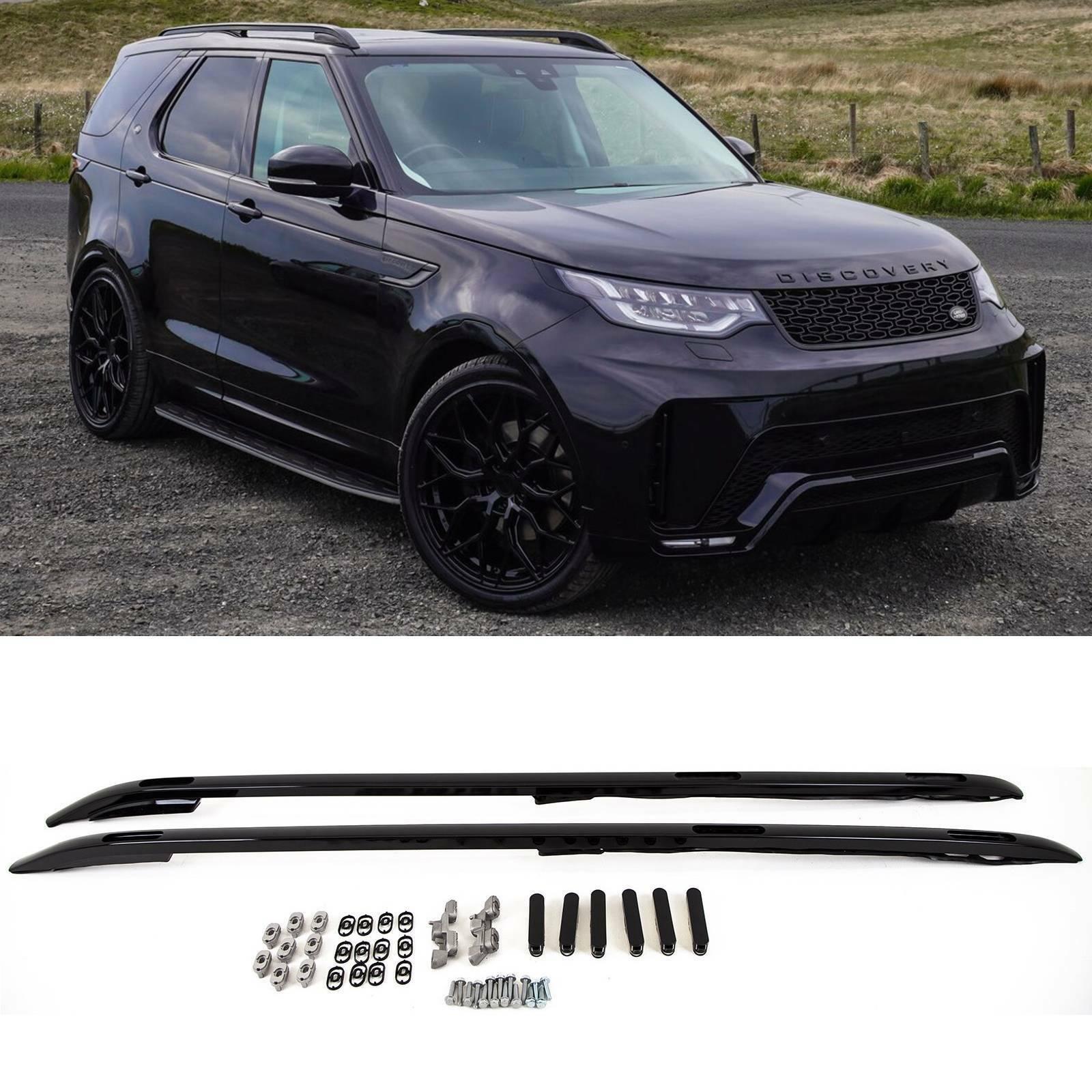 LAND ROVER DISCOVERY 5 2017 ON – OE STYLE ROOF RAILS BARS – BLACK – PAIR - RisperStyling