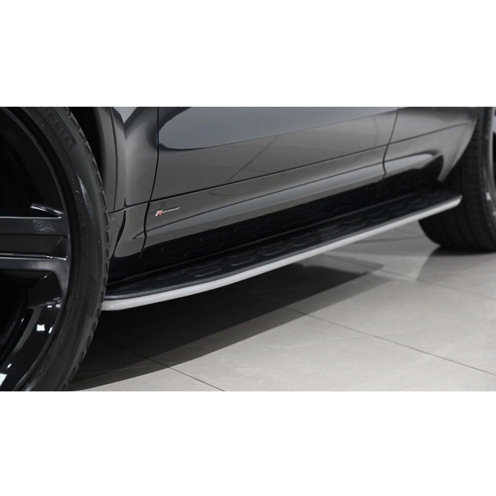 Land Rover Discovery 5 2017 Onward OEM Style Side Steps Running Boards – Pair – Black/Silver