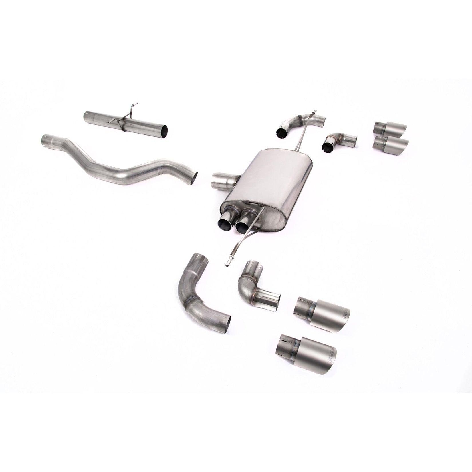 LANDROVER DEFENDER 110 2.0 L4 P300 & P400e - MILLTEK SPORT NON RESONATED (Louder) OPF BACK SYSTEM - RisperStyling