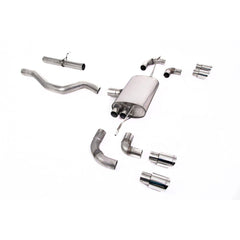 LANDROVER DEFENDER 110 2.0 L4 P300 & P400e - MILLTEK SPORT NON RESONATED (Louder) OPF BACK SYSTEM - RisperStyling