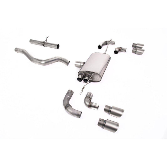 LANDROVER DEFENDER 90 2.0 L4 P300 & P400e - MILLTEK SPORT NON RESONATED (Louder) OPF BACK SYSTEM - RisperStyling