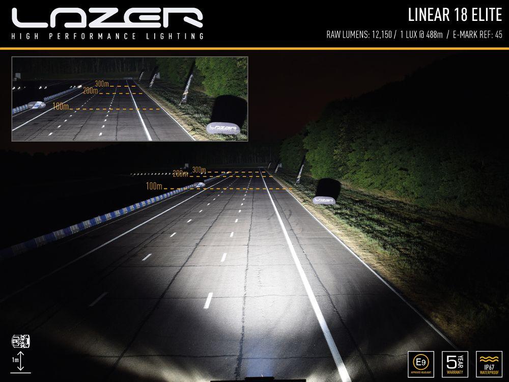 LANDROVER DEFENDER L663 2020 ON – LAZER GRILL LIGHT KIT – L18 ELITE WITH LOW BEAM ASSIST - RisperStyling