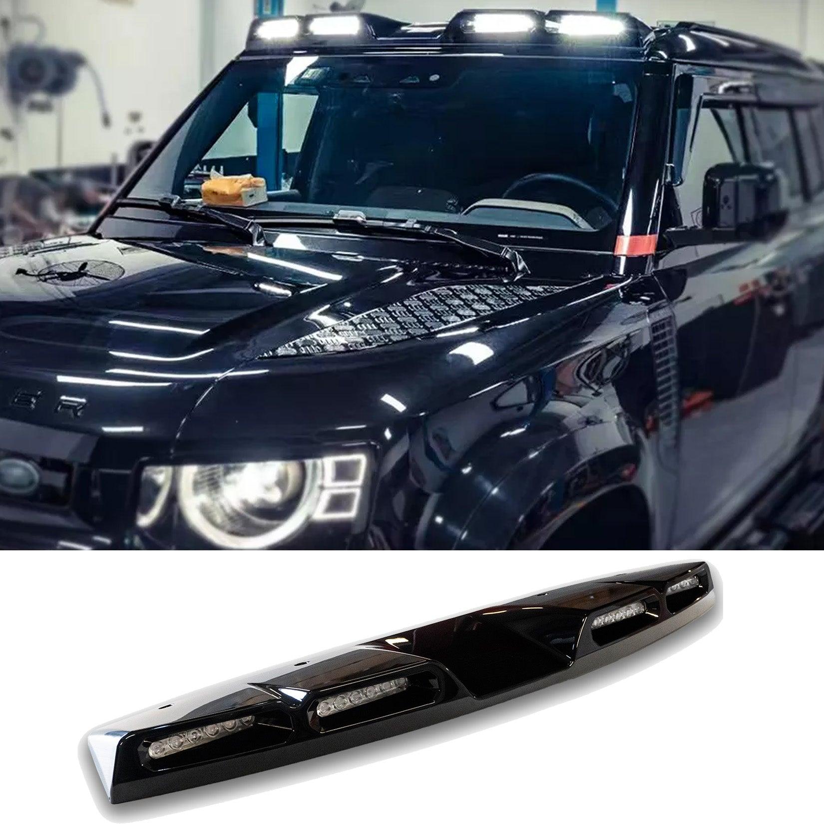 Land Rover Defender L663 90/110/130 2020+ Roof Light Pod V2 In Gloss Black  – RisperStyling
