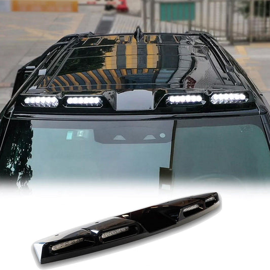 LANDROVER DEFENDER L663 2020+ - ROOF LIGHT POD V2 - GLOSS BLACK - RisperStyling