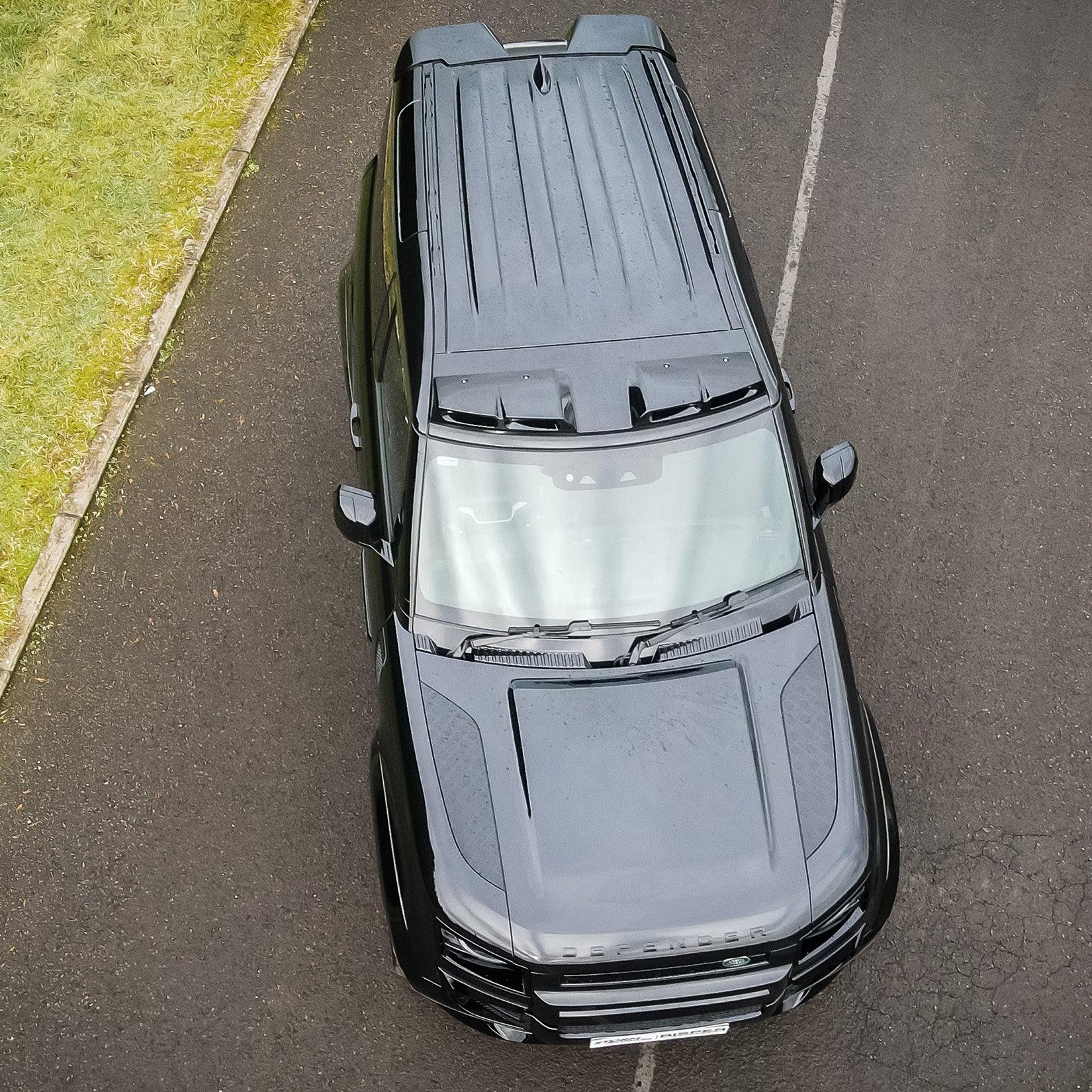Land Rover Defender L663 90/110/130 2020+ Roof Light Pod V2 In Gloss Black