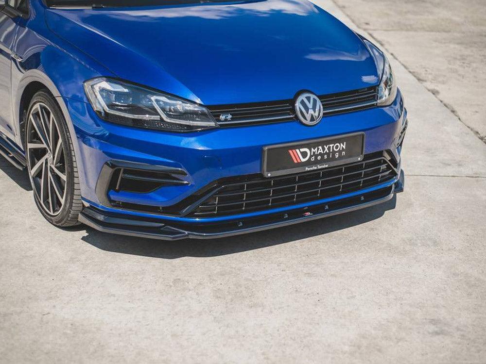 MAXTON FRONT SPLITTER V.9 VW GOLF R 7.5 (2017 - 2020)