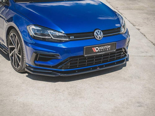 MAXTON FRONT SPLITTER V.9 VW GOLF R 7.5 (2017 - 2020)