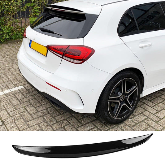 MERCEDES A CLASS W177 2020+ - A35 AMG STYLE REAR SPOILER - GLOSS BLACK - RisperStyling