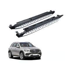 MERCEDES BENZ ML 2012 – GLE W166 2015 – 2018 – OEM STYLE INTEGRATED SIDE STEPS RUNNING BOARDS - RisperStyling
