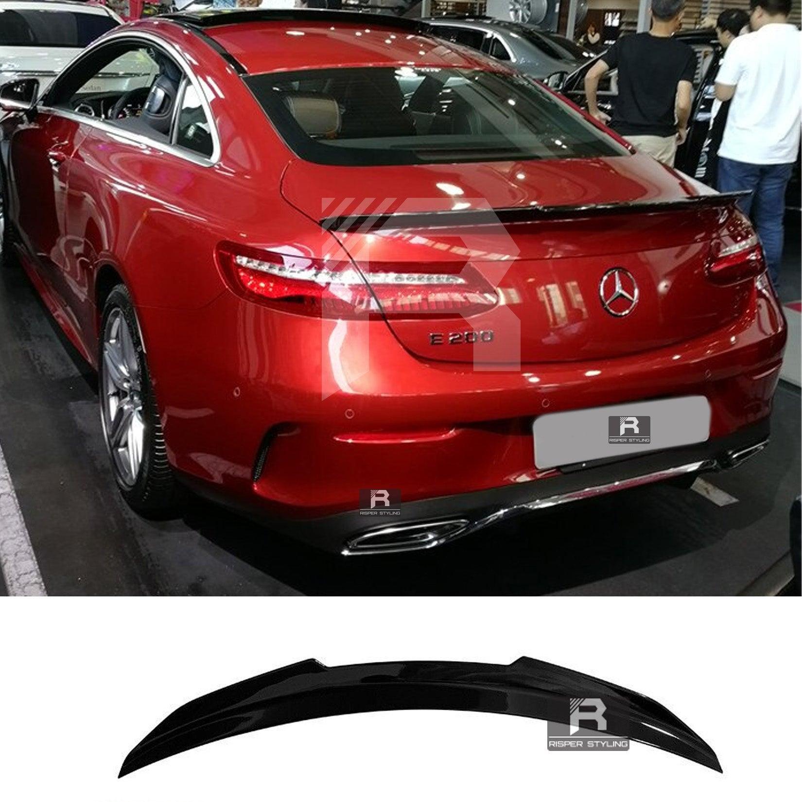 MERCEDES E CLASS COUPE C238 - 'E63 AMG STYLE' REAR SPOILER - GLOSS BLACK - RisperStyling