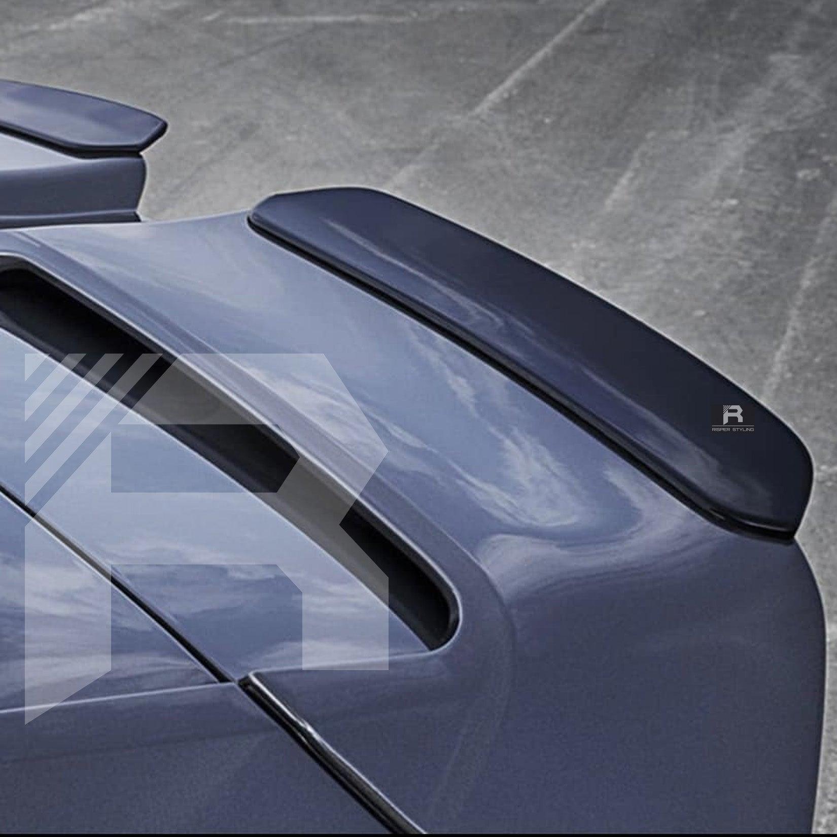 OETTINGER STYLE GLOSS BACK SPOILER CAP EXTENSIONS FOR GOLF / POLO / A3 ALL OETTINGER STYLE SPOILERS - RisperStyling